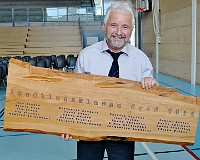 Erinnerungsgeschenk Klassenlehrer Peter Jaun